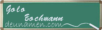 Golo Bochmann Visitenkarte